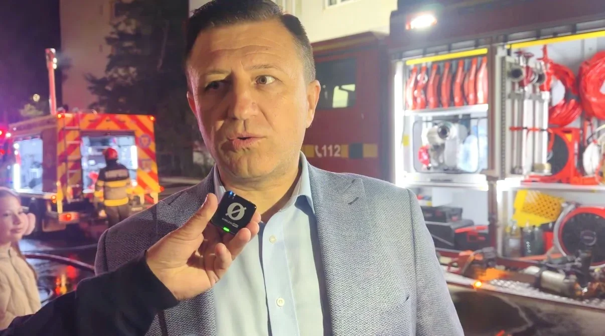 Viceprimarul Daniel Ungurian, demersuri pentru spații de cazare necesare persoanelor din blocul afectat de incendiu