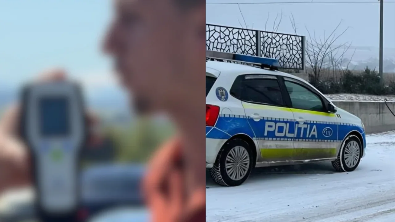Bărbat din Fântâna Mare, arestat după ce s-a urcat la volan beat și fără permis