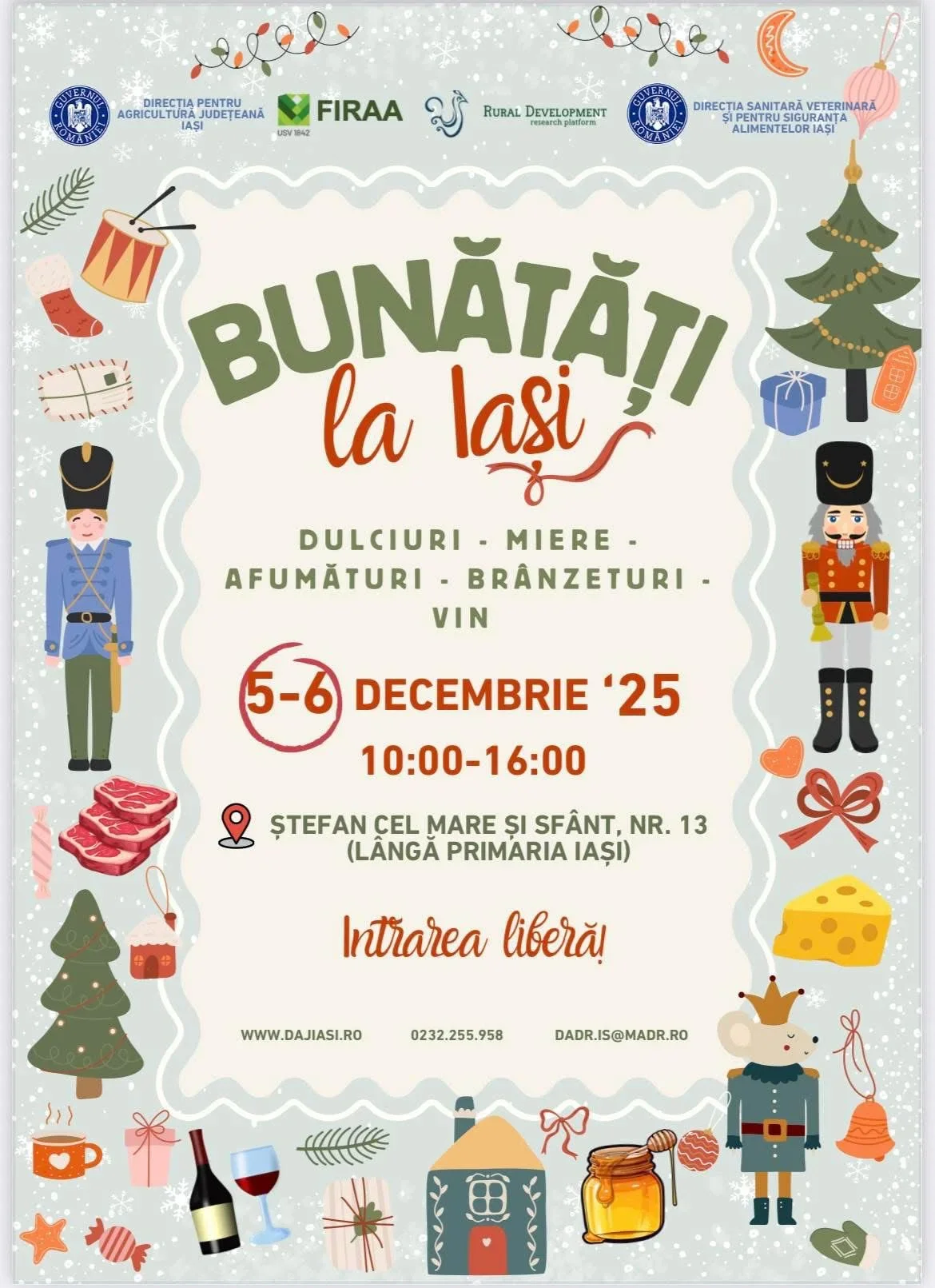 „Bunătăți la Iași”: gust de sărbătoare în centrul orașului