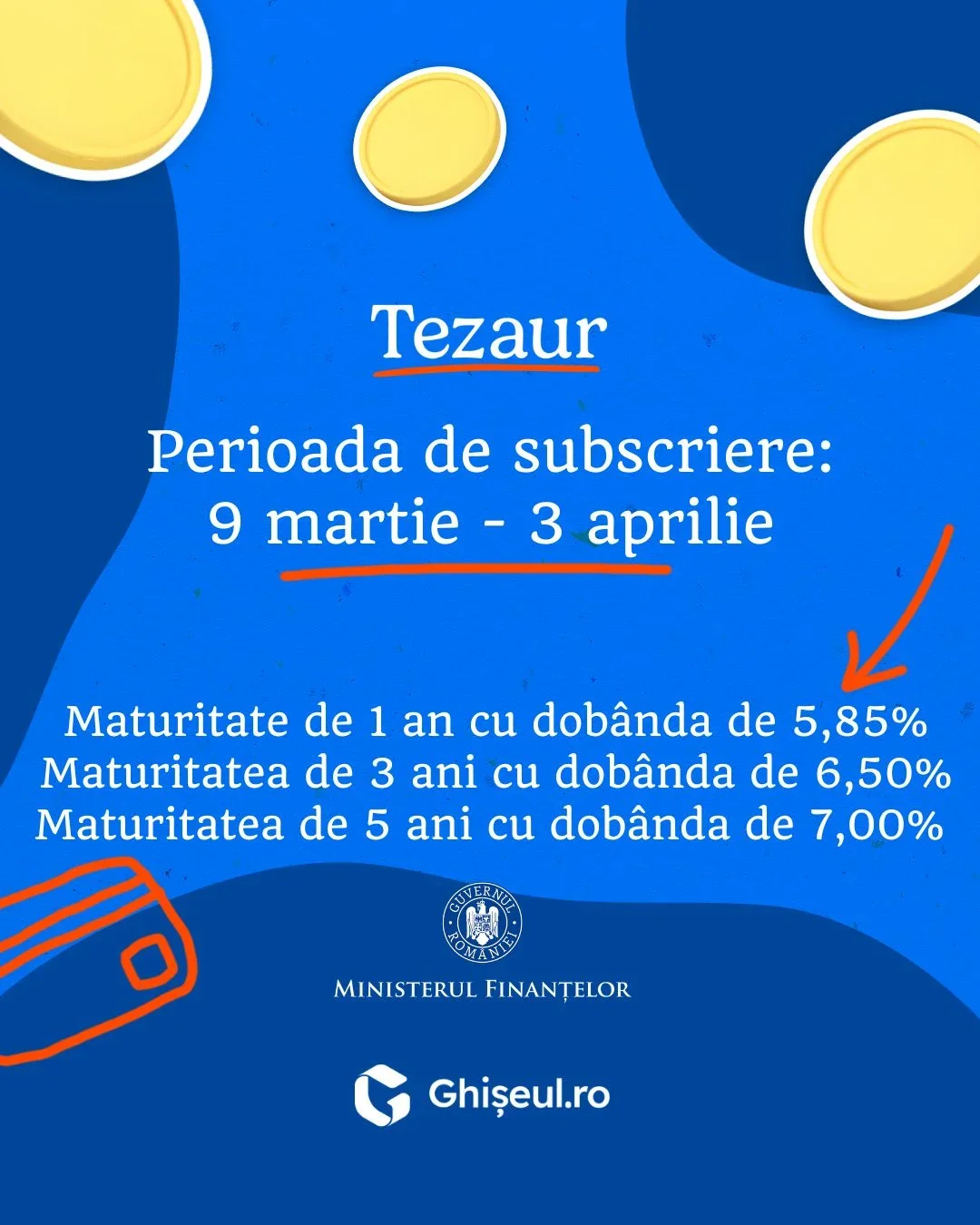 Primăvara aduce o nouă ediție a titlurilor de stat TEZAUR