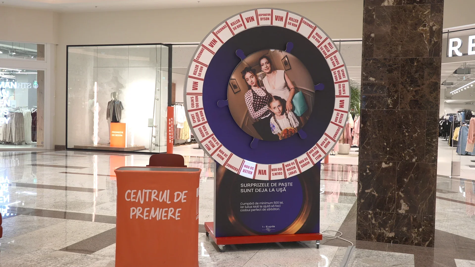 Aprilie plin de surprize, la Iulius Mall Suceava