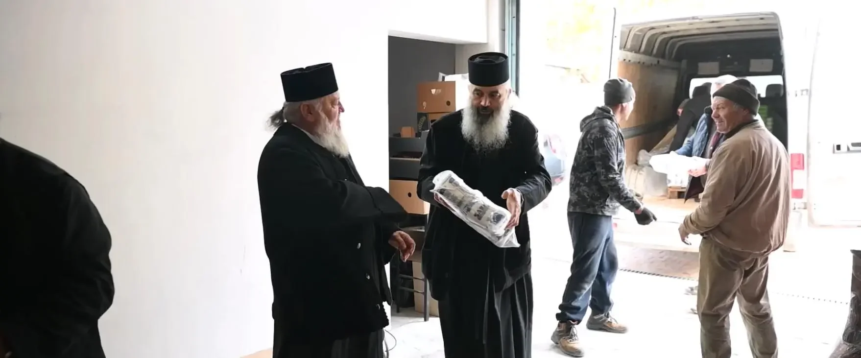 Alimente pentru Episcopia de Bălți din partea Mănăstirii Hadâmbu
